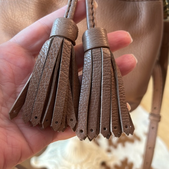 Roan Leather Bucket Purse - Picture 9 of 12